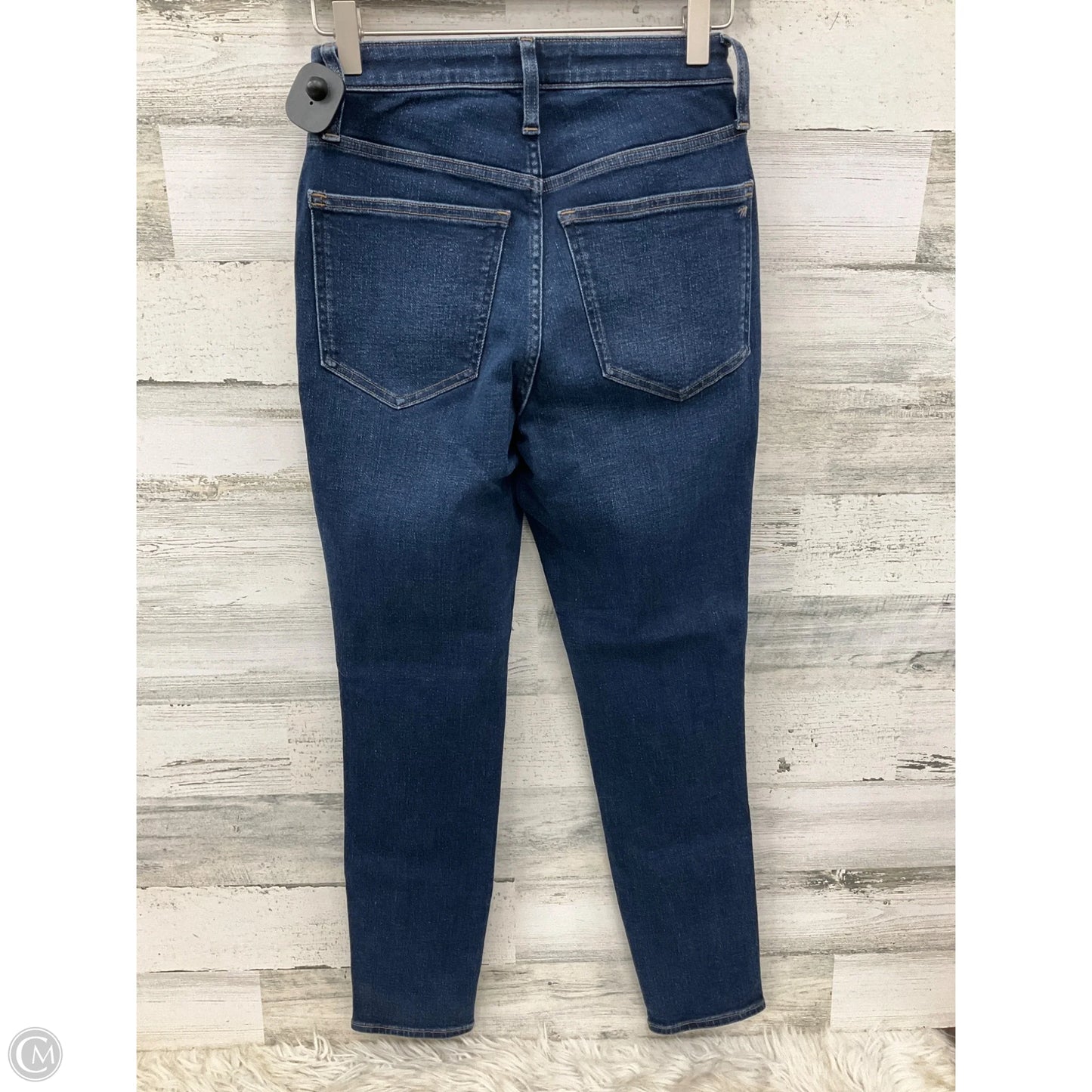 Jeans Skinny By Madewell In Blue Denim, Size: 0