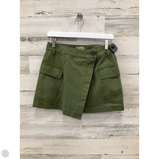 Skirt Mini & Short By Universal Thread In Green, Size: 4