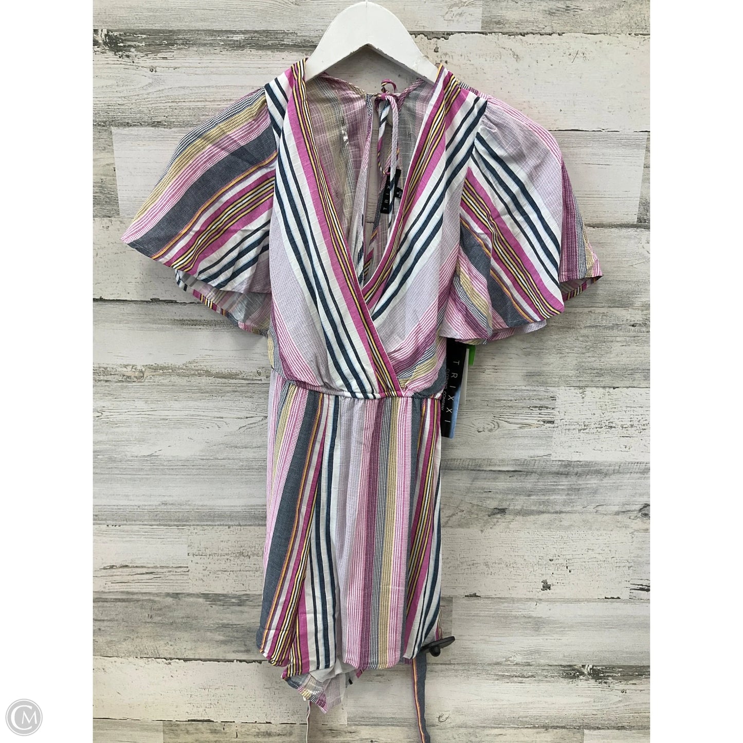 Romper By Trixxi In Striped Pattern, Size: S