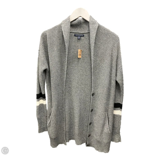 Cardigan By American Eagle In Grey, Size: Xs