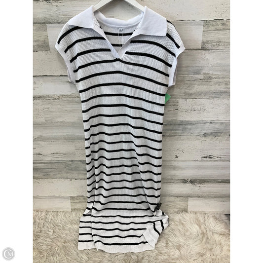 Swimwear Cover-up By Clothes Mentor In White, Size: S