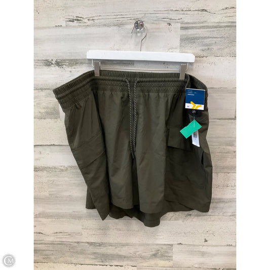 Athletic Shorts By Old Navy In Green, Size: 3x