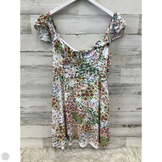 Tunic Sleeveless By Maurices In Floral Print, Size: L
