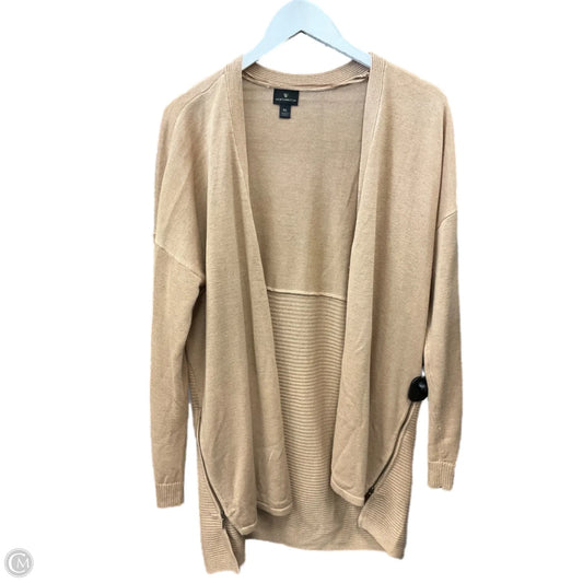 Cardigan By Worthington In Tan, Size: Xl
