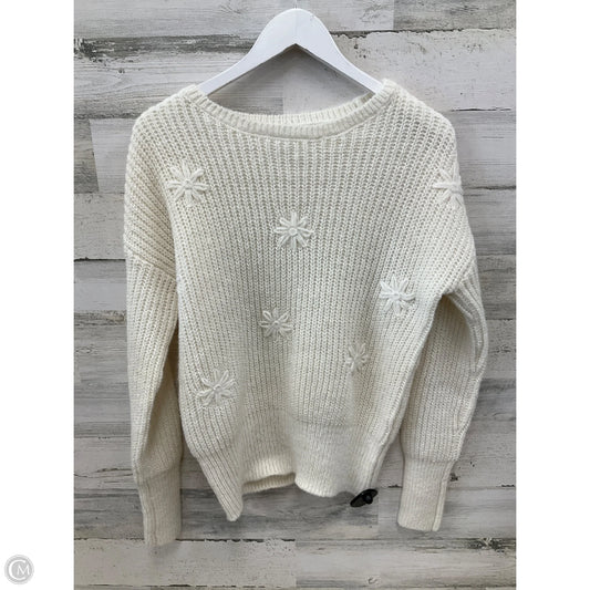 Sweater By Sonoma In Cream, Size: S