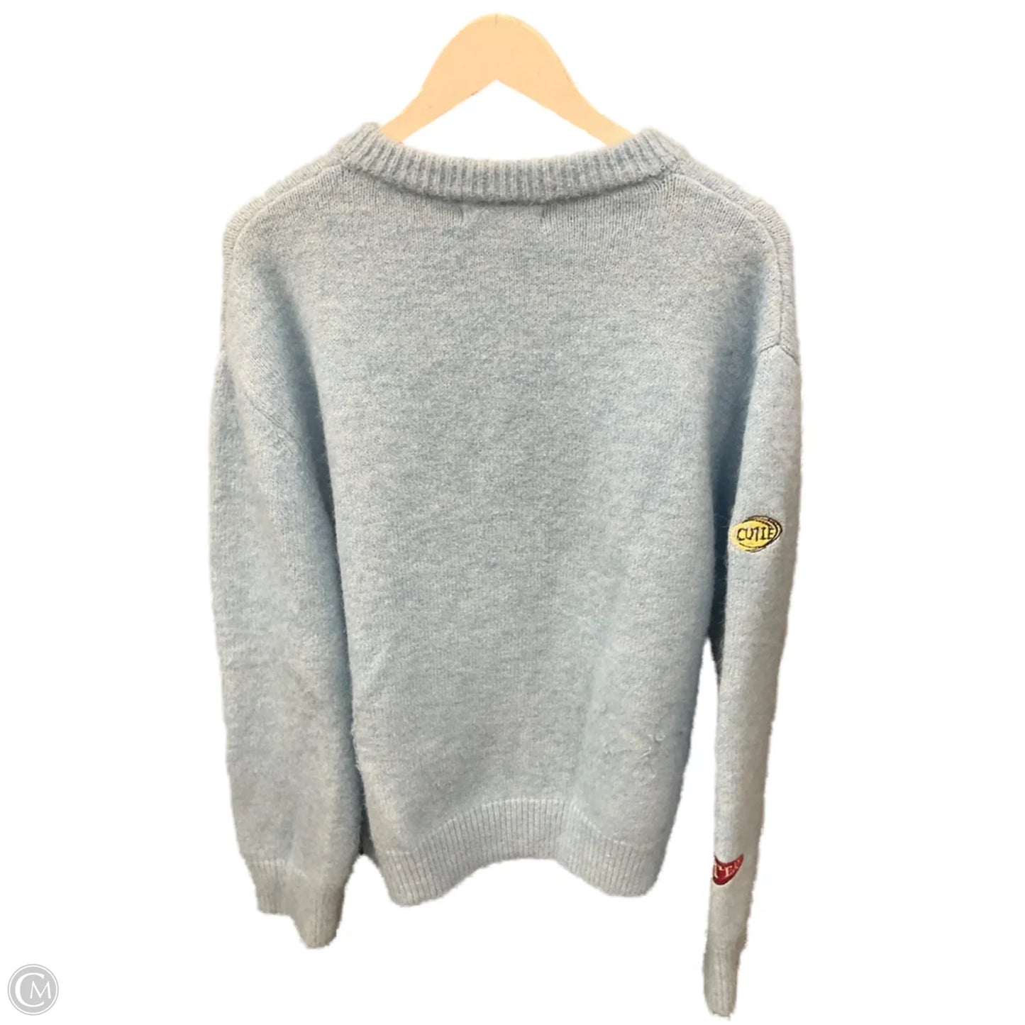 Cardigan By Clothes Mentor In Blue, Size: M