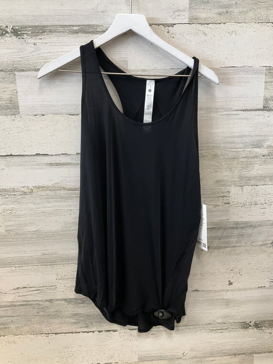 Athletic Tank Top By Lululemon In Black, Size: 8