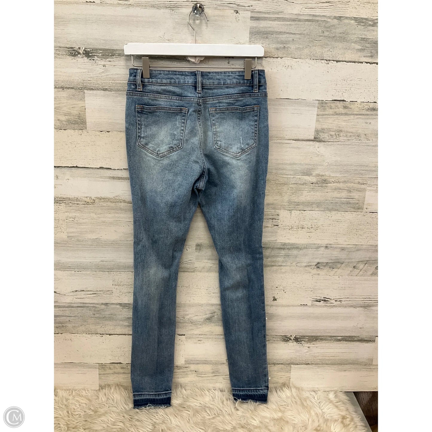 Jeans Skinny By Clothes Mentor In Blue Denim, Size: 4