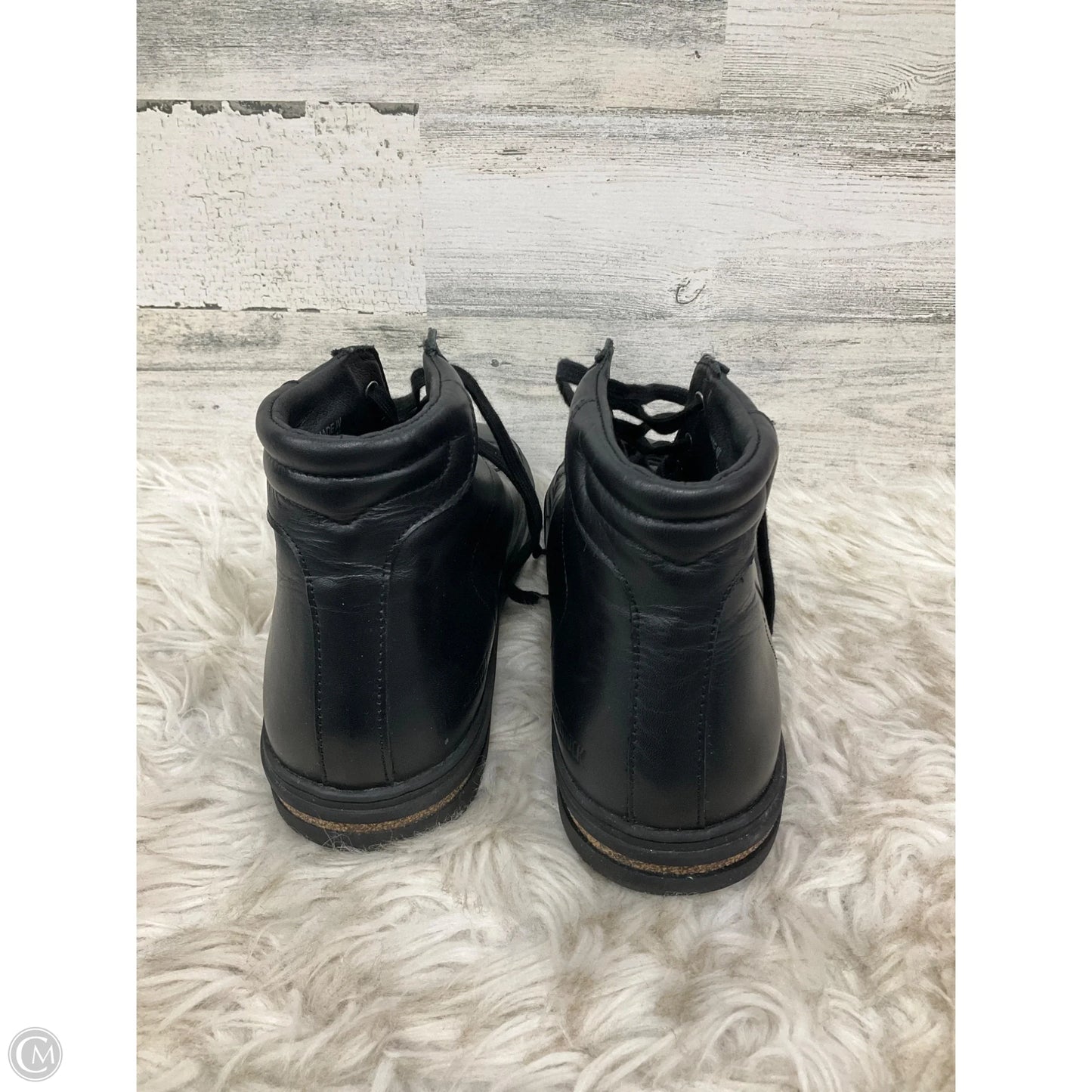 Boots Leather By Birkenstock In Black, Size: 9