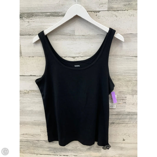 Tank Top By Sonoma In Black, Size: Xl