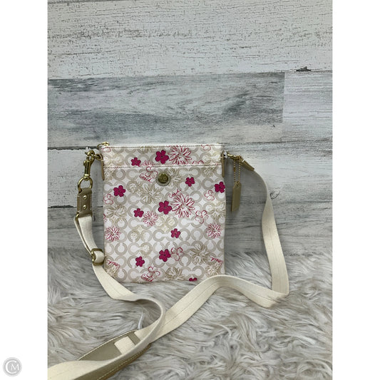 Crossbody Designer By Coach, Size: Medium