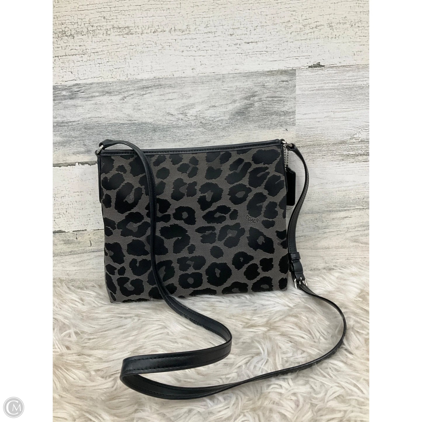 Crossbody Designer By Coach, Size: Medium