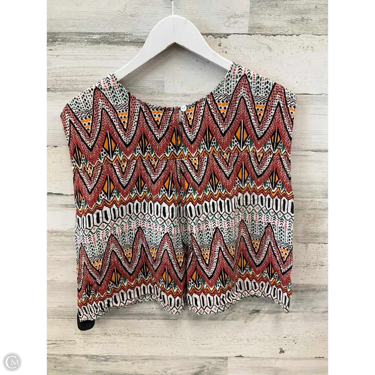 Top Sleeveless By Jack In Multi-colored, Size: S