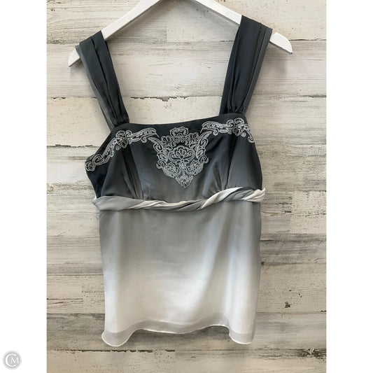 Tank Top By White House Black Market In Ombre Print, Size: M