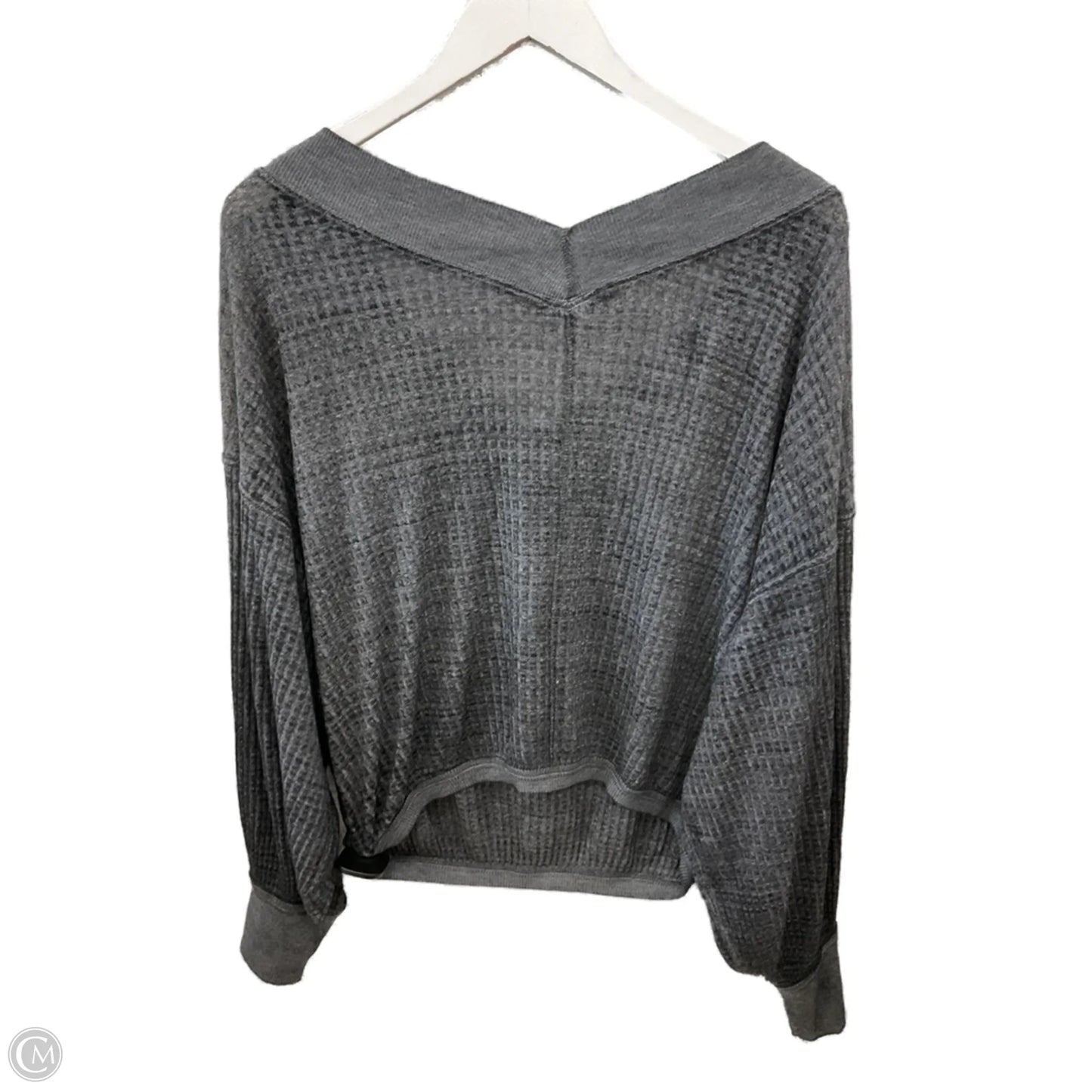 Top Long Sleeve By We The Free In Grey, Size: Xs