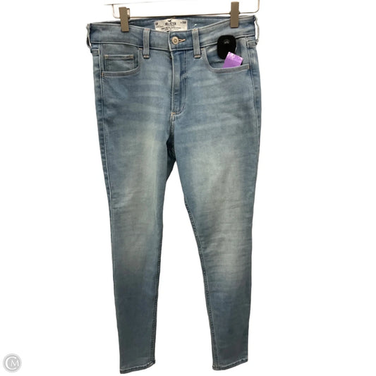 Jeans Skinny By Hollister In Blue Denim, Size: 6