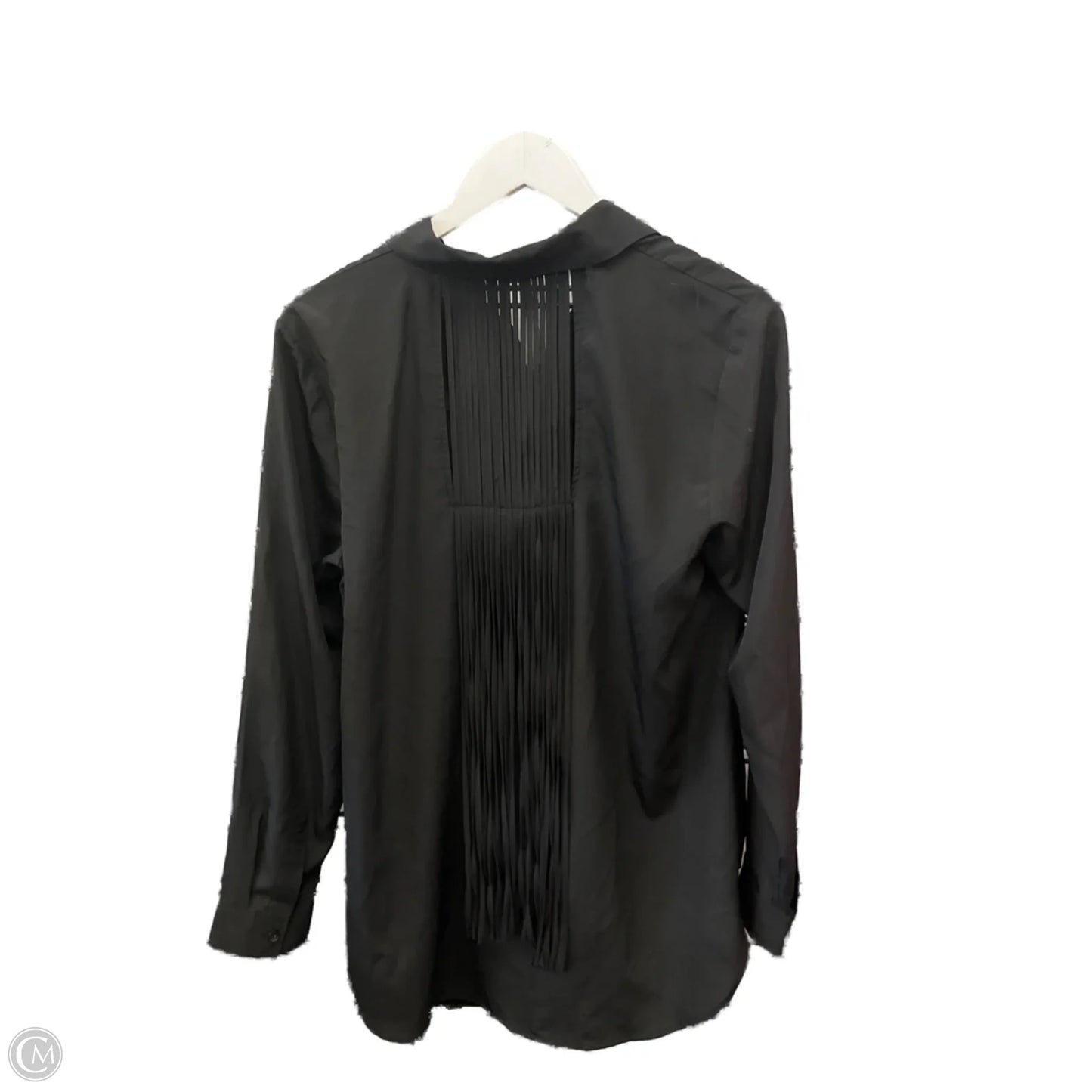 Top Long Sleeve By Michael By Michael Kors In Black, Size: M