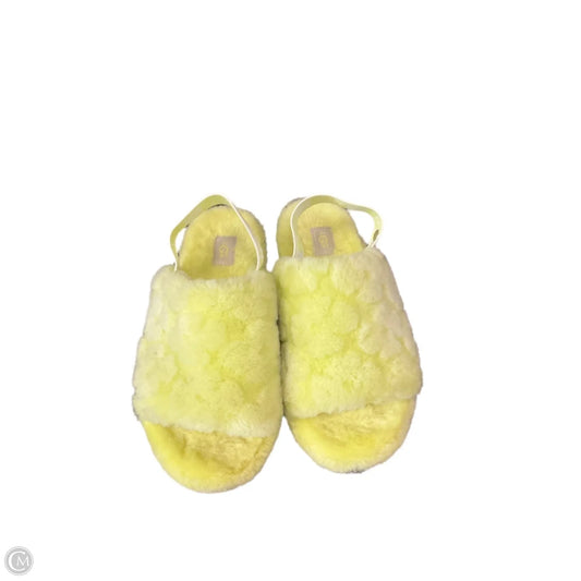 Sandals Designer By Ugg In Green, Size: 8