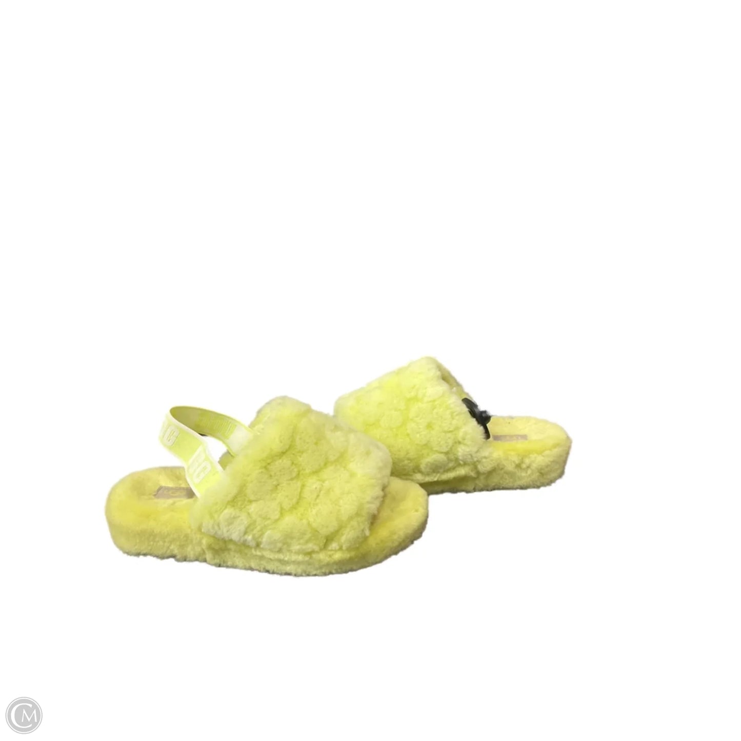 Sandals Designer By Ugg In Green, Size: 8