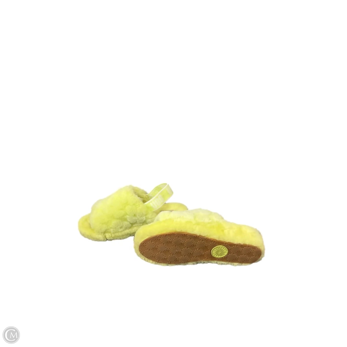 Sandals Designer By Ugg In Green, Size: 8