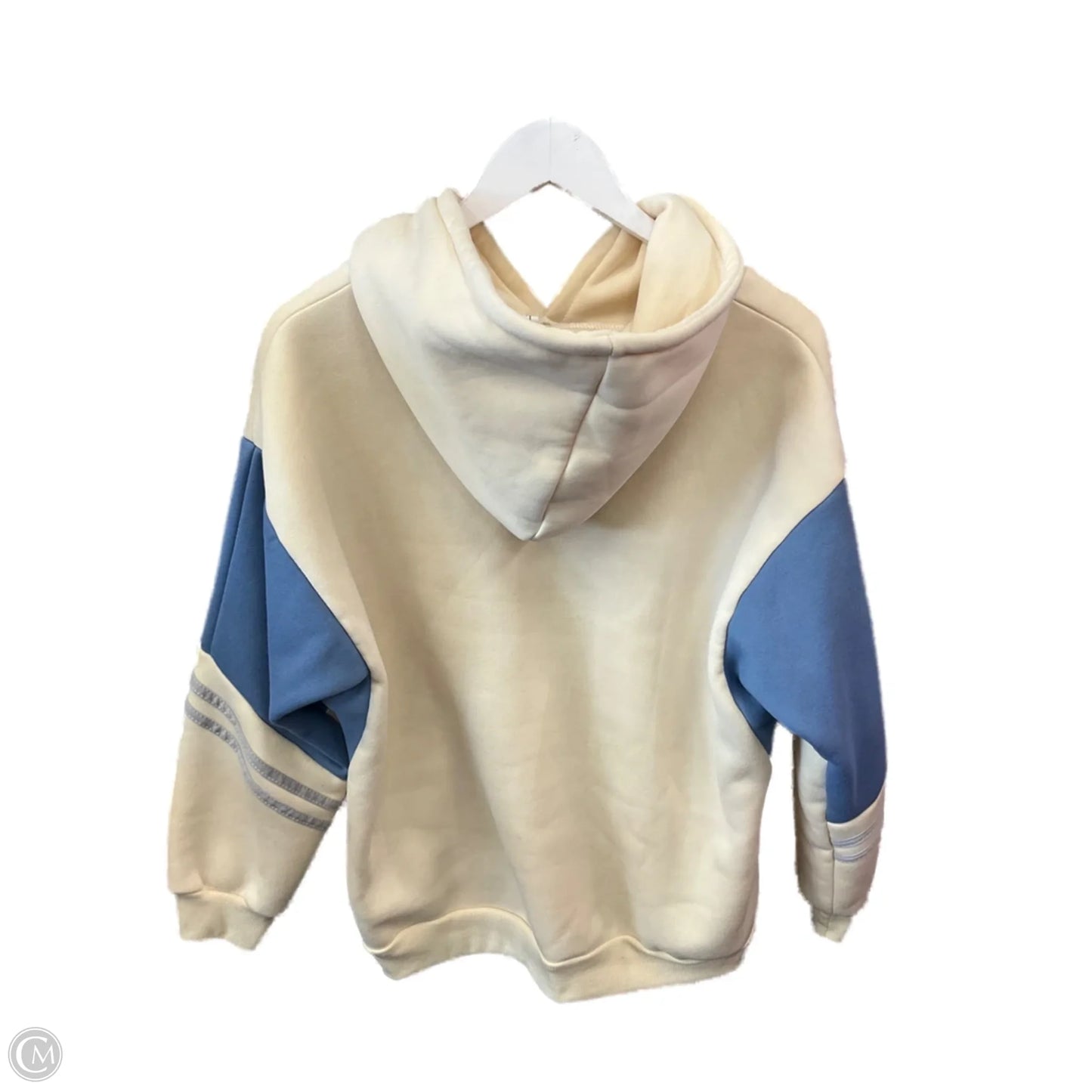Sweatshirt Hoodie By Clothes Mentor In Yellow, Size: L