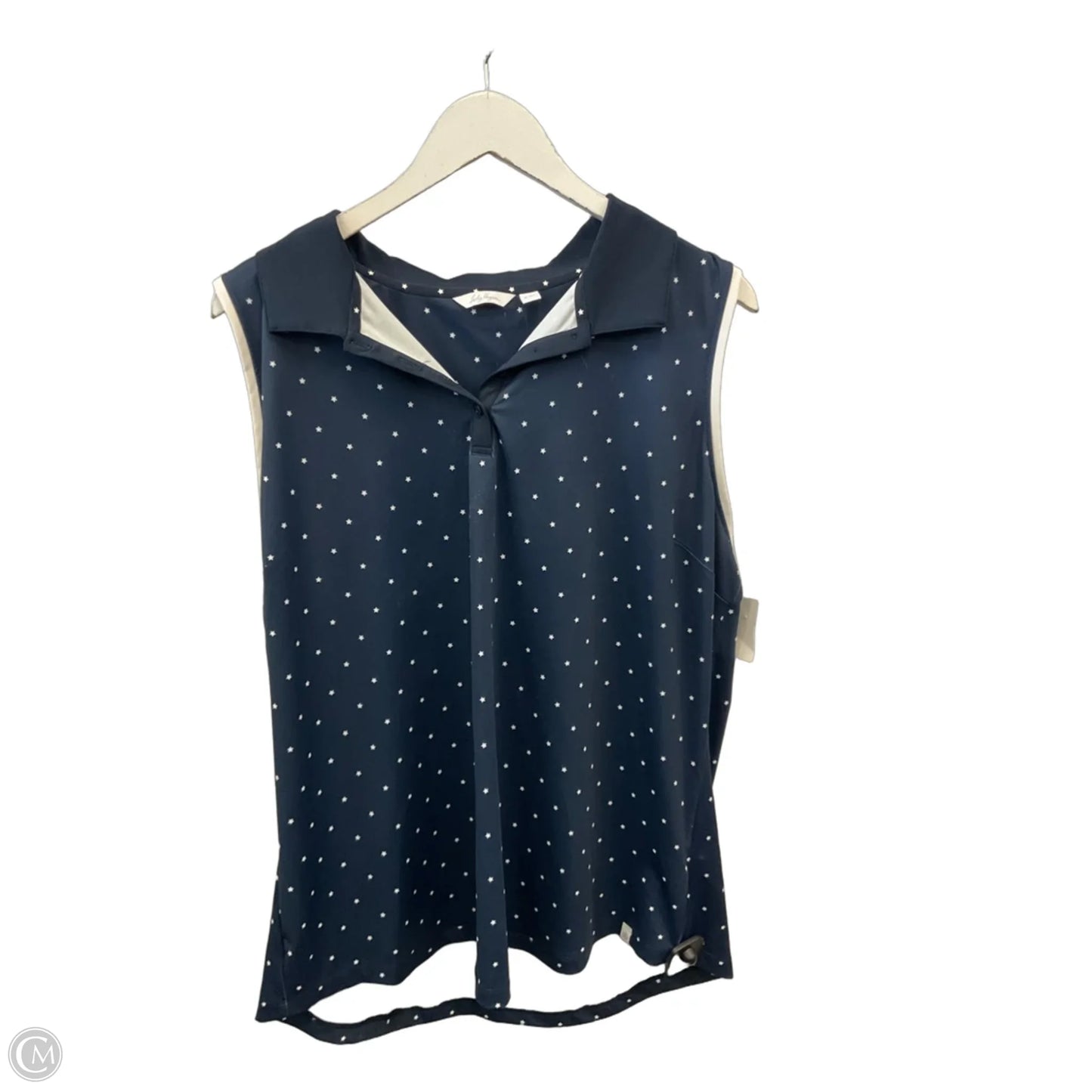 Athletic Tank Top By Lady Hagen In Blue, Size: Xxl