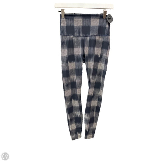 Athletic Leggings By Varley In Blue & White, Size: S