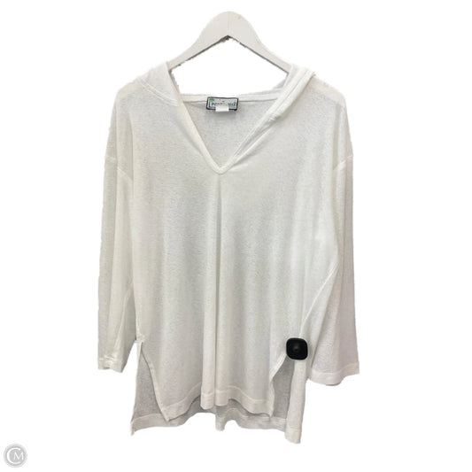 Swimwear Cover-up By Clothes Mentor In White, Size: S
