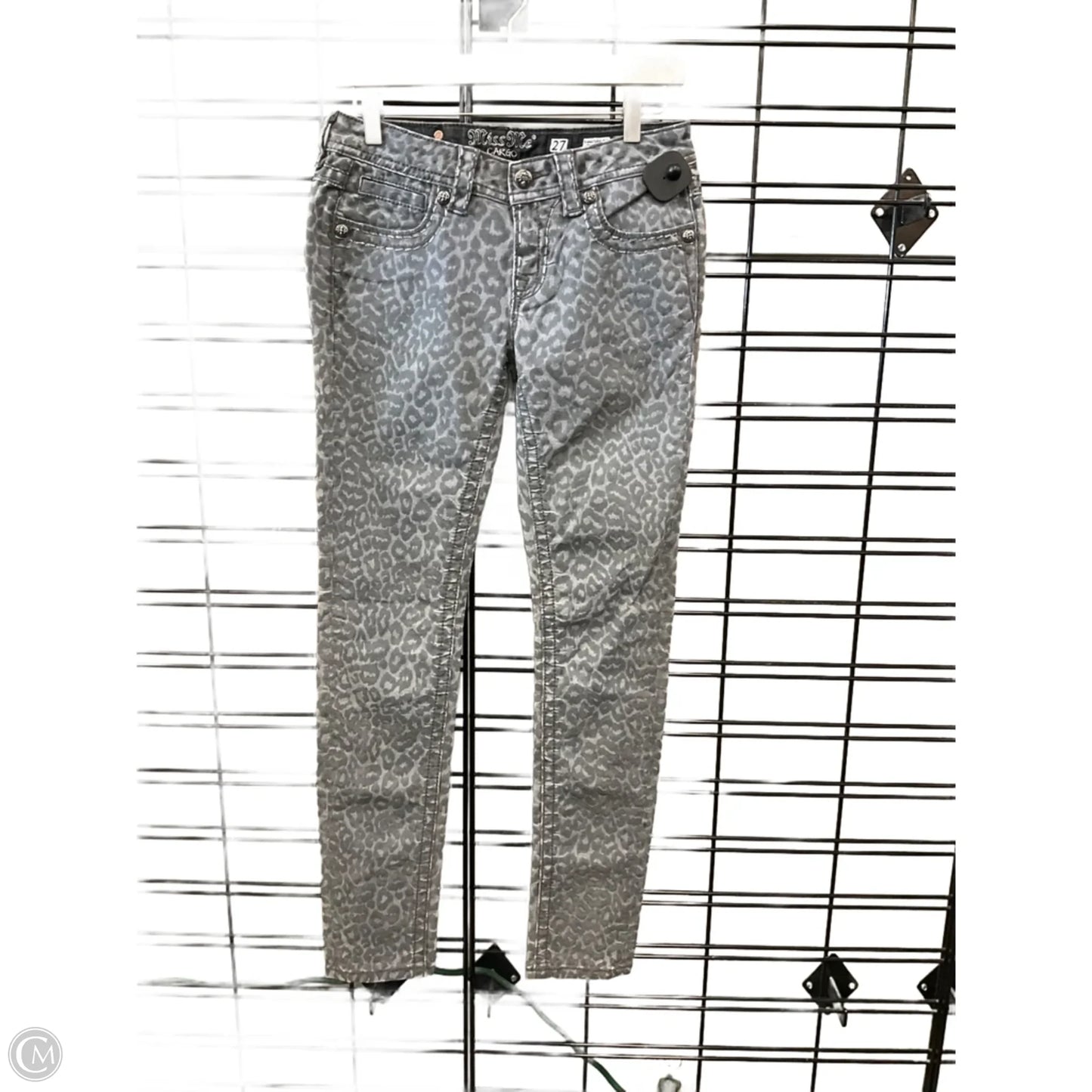 Jeans Skinny By Miss Me In Animal Print, Size: 4