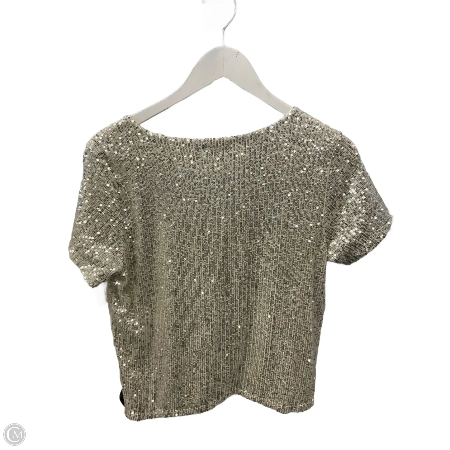 Top Short Sleeve By Z Supply In Cream, Size: S