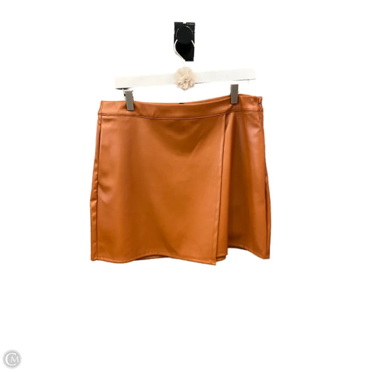 Skirt Mini & Short By A New Day In Tan, Size: 12