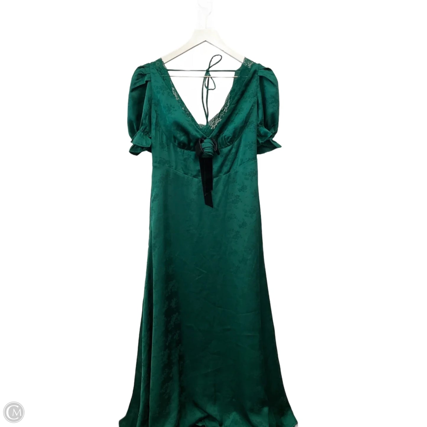 Dress Casual Midi By Clothes Mentor In Green, Size: L