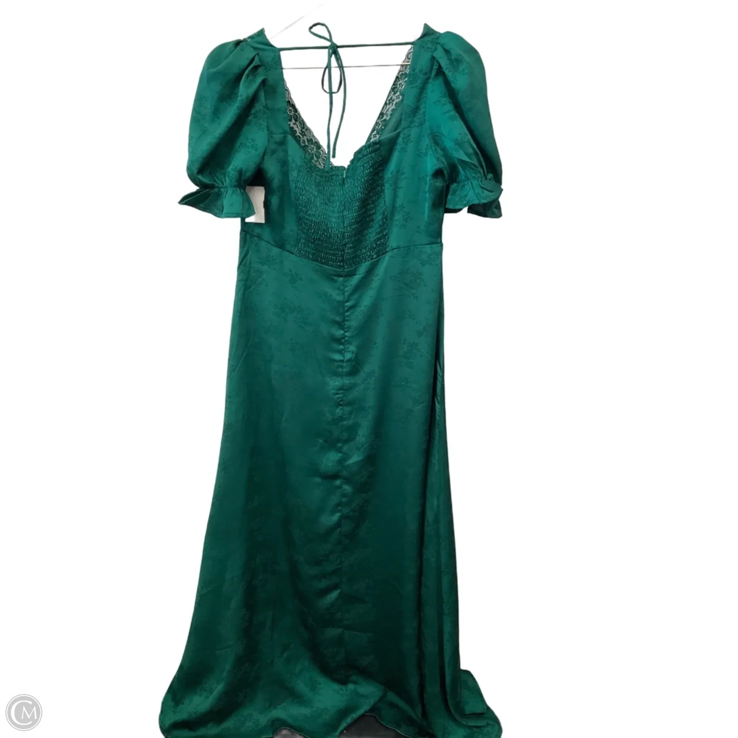 Dress Casual Midi By Clothes Mentor In Green, Size: L