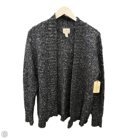 Sweater Cardigan By St Johns Bay In Blue, Size: L