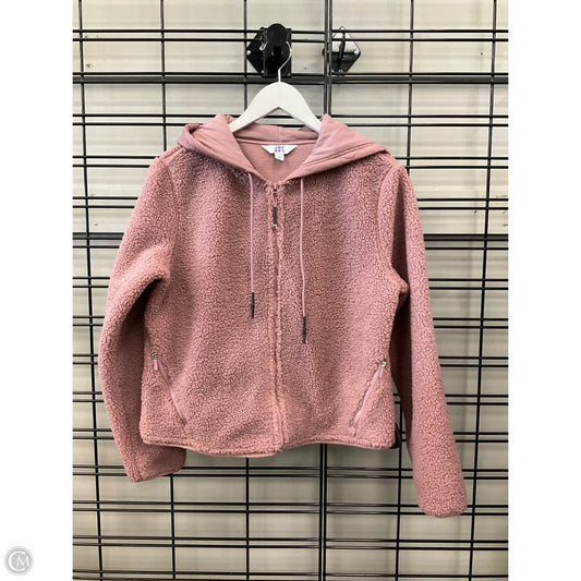 Jacket Fleece By Joy Lab In Mauve, Size: S