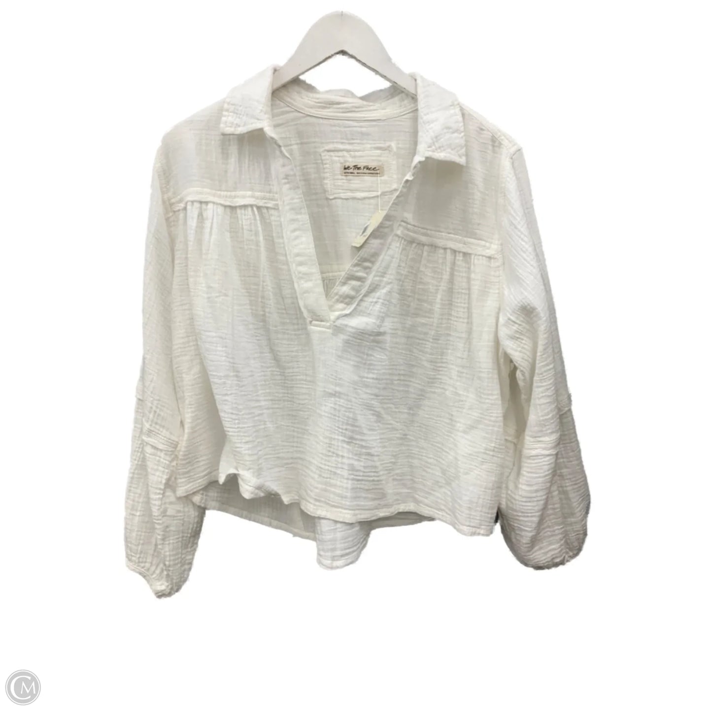 Top Long Sleeve By We The Free In White, Size: Xs
