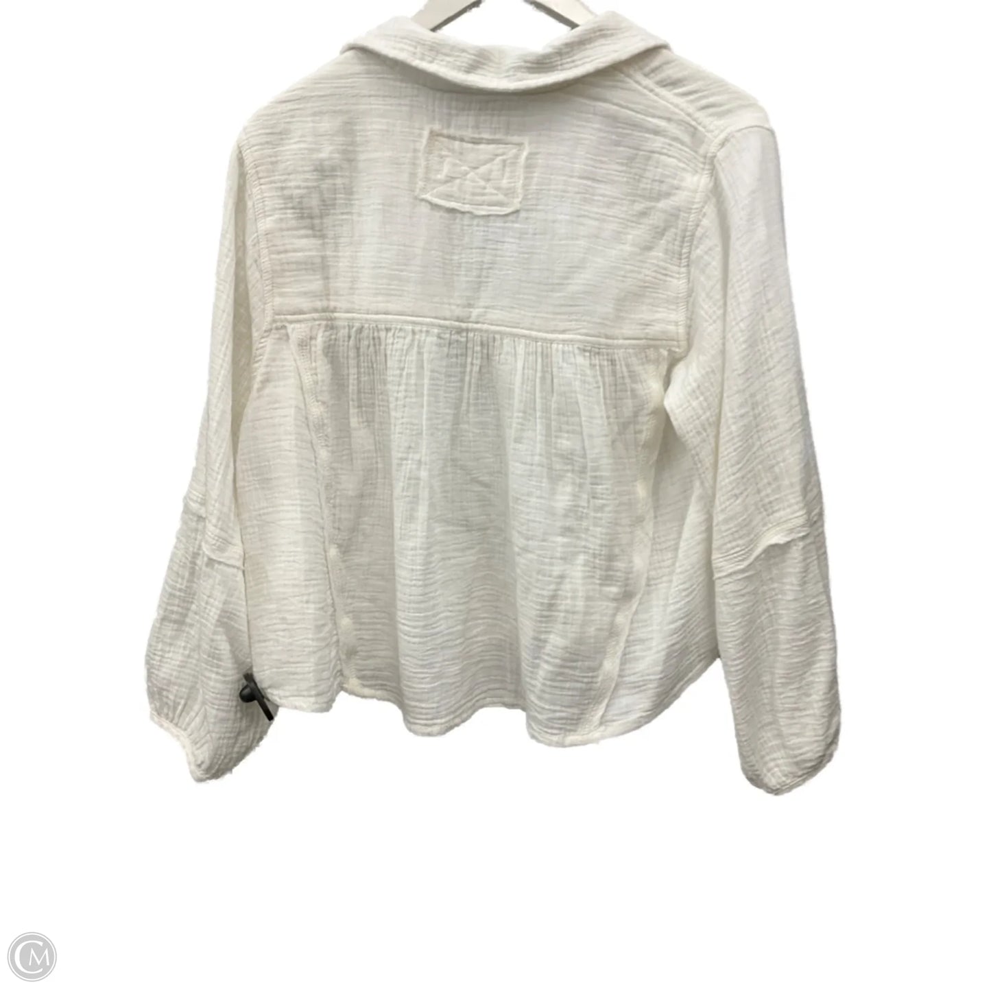 Top Long Sleeve By We The Free In White, Size: Xs