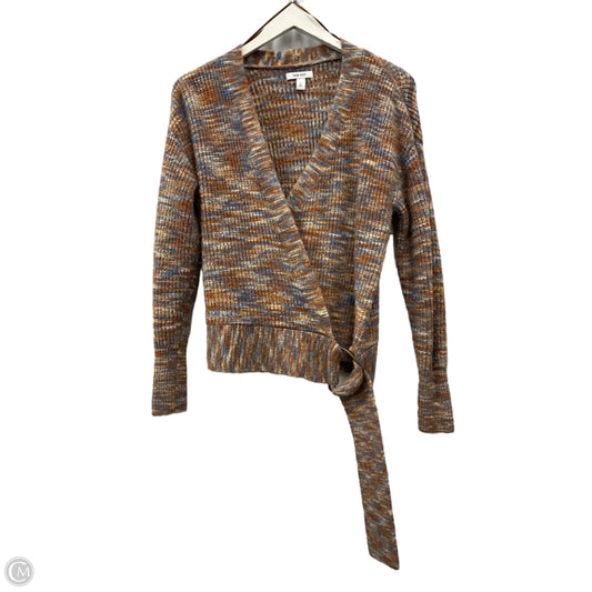 Sweater By Nine West Apparel In Blue & Brown, Size: S