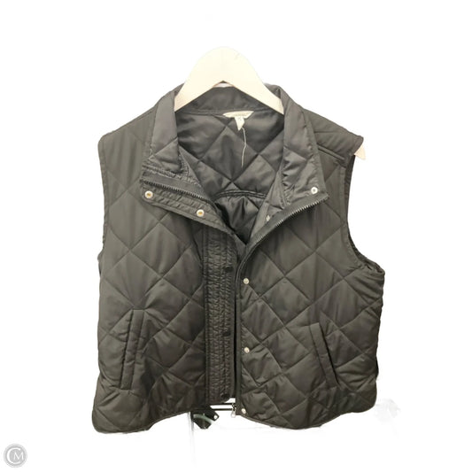 Vest Puffer & Quilted By Maurices In Black, Size: L