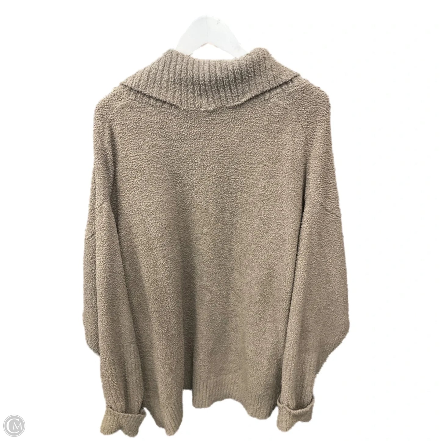 Sweater Cardigan By Clothes Mentor In Green, Size: L