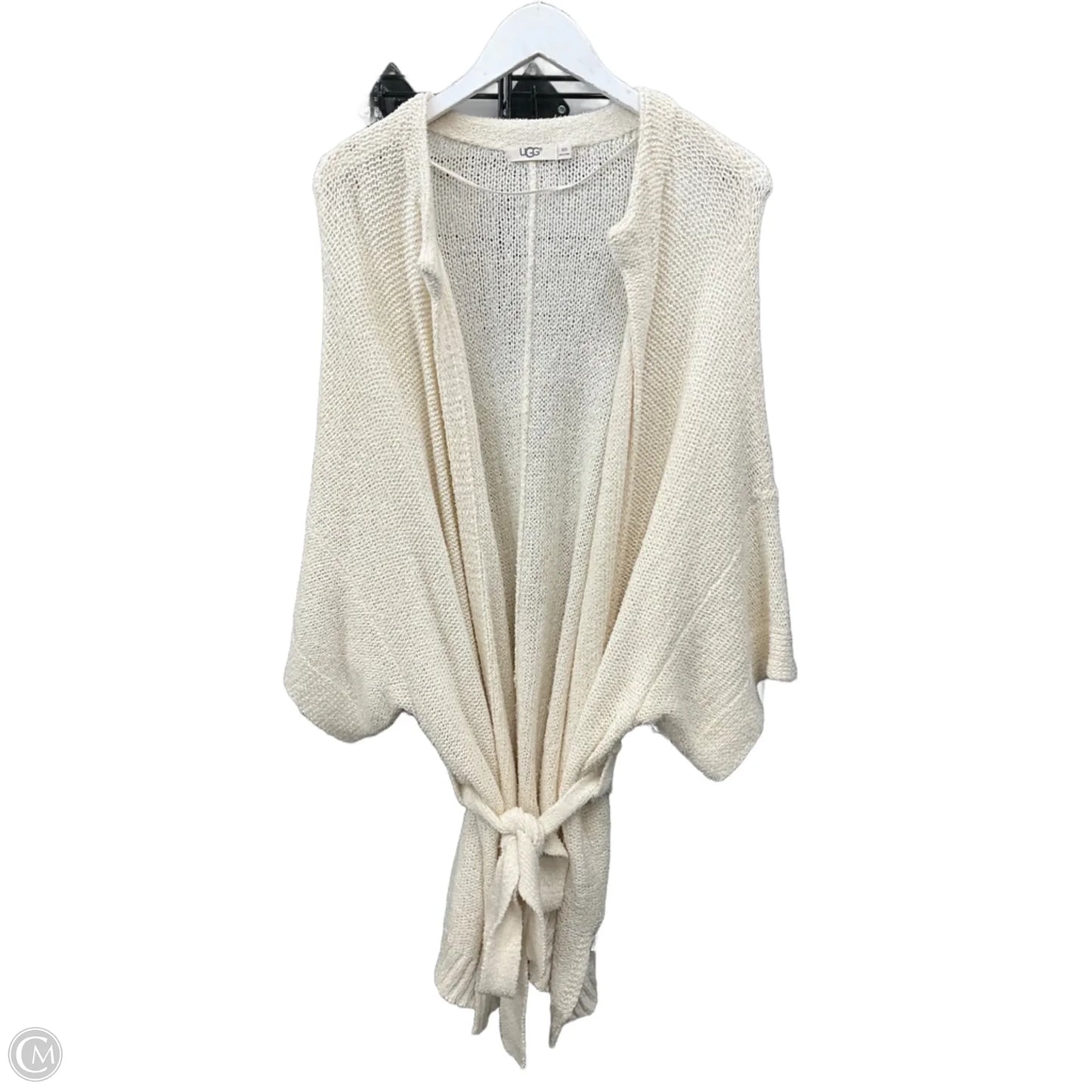 Sweater Cardigan Designer By Ugg In Cream, Size: Xs