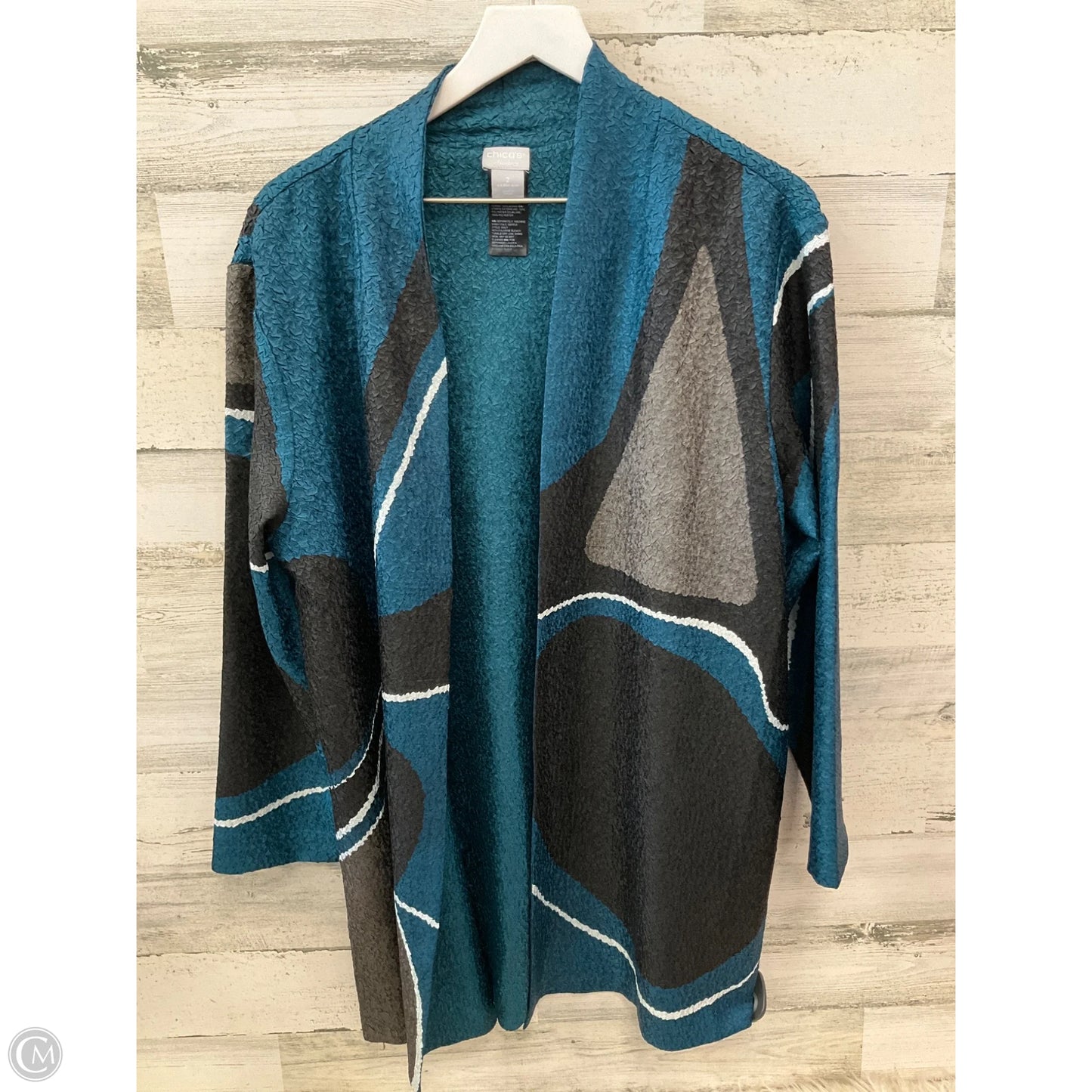 Blazer By Chicos In Multi-colored, Size: L