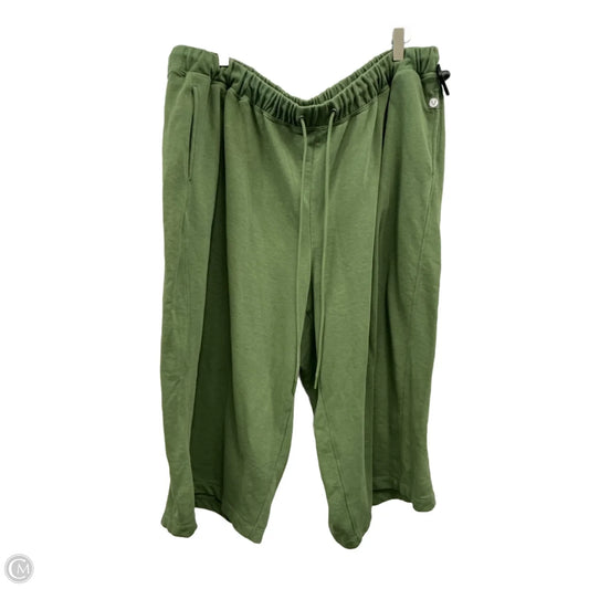 Capris By Livi Active In Green, Size: 3x