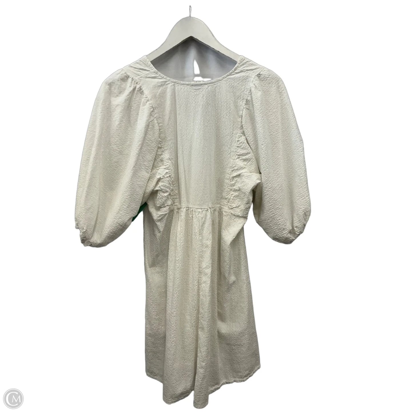 Dress Casual Midi By A New Day In Ivory, Size: S