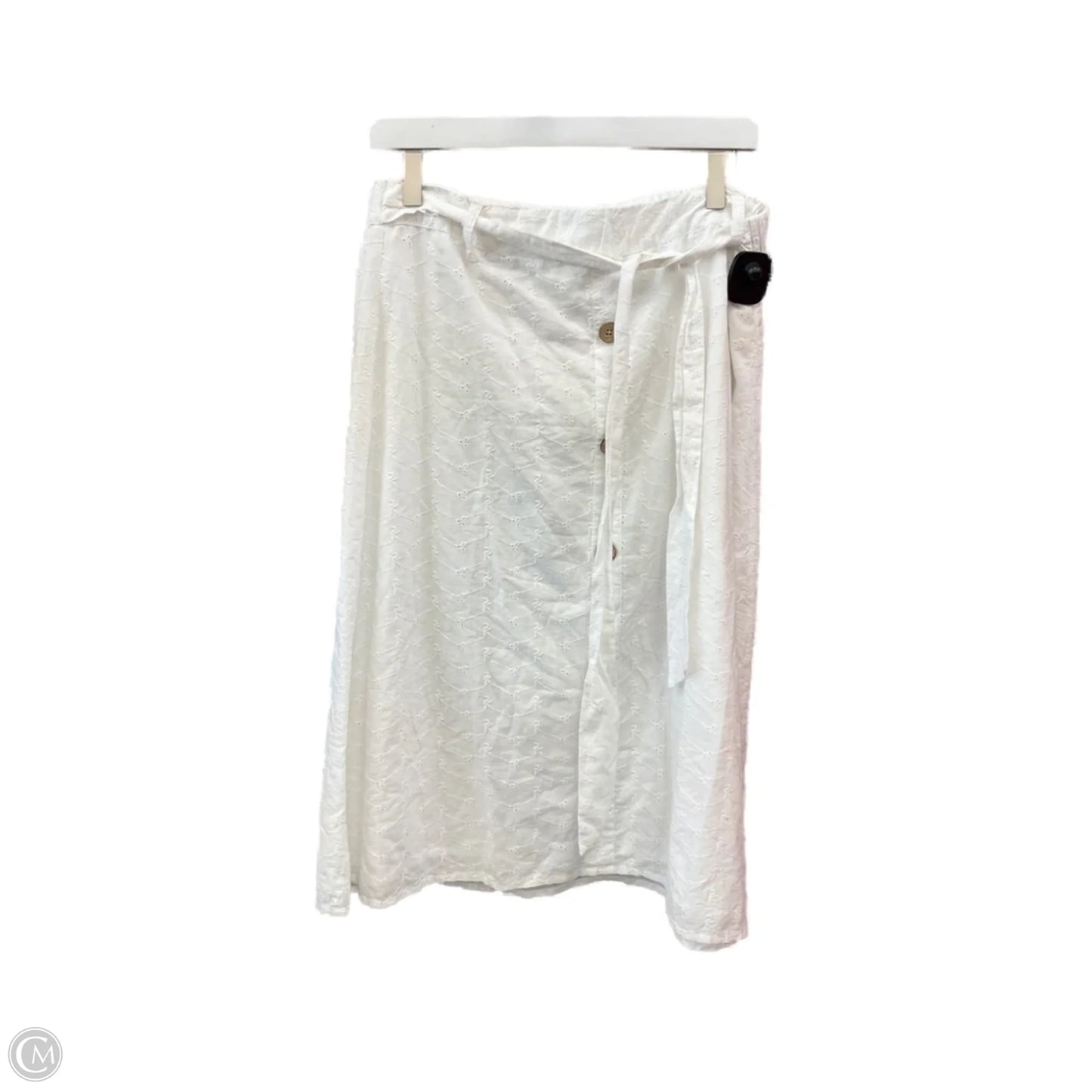 Skirt Midi By Garfield And Marks In White, Size: L