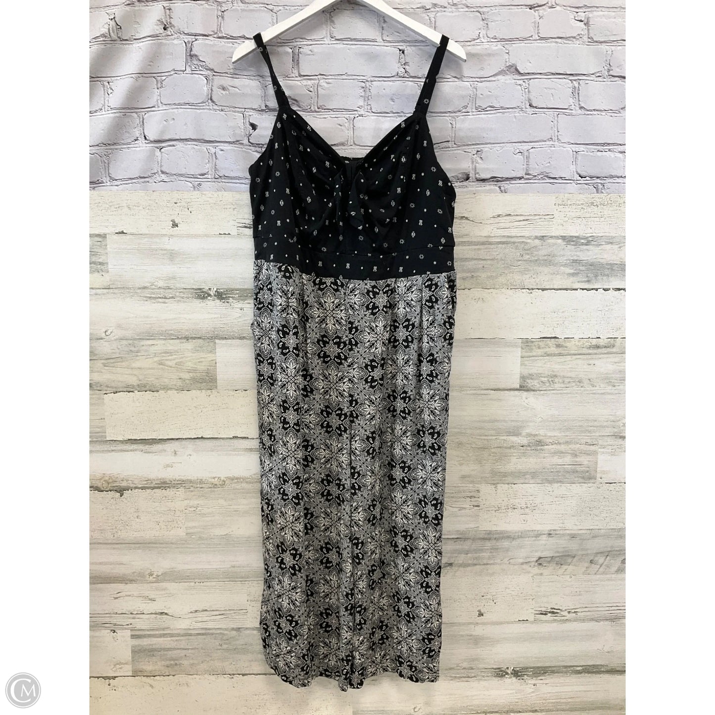 Jumpsuit By Torrid In Black & White, Size: 1x