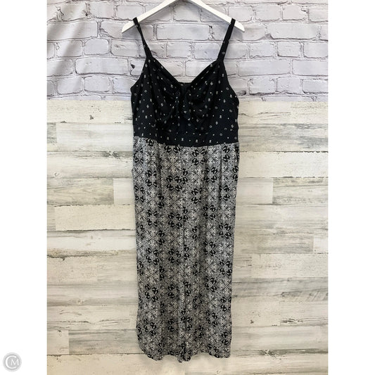 Jumpsuit By Torrid In Black & White, Size: 1x