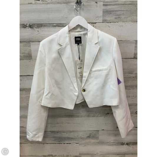 Blazer By Zara In White, Size: M