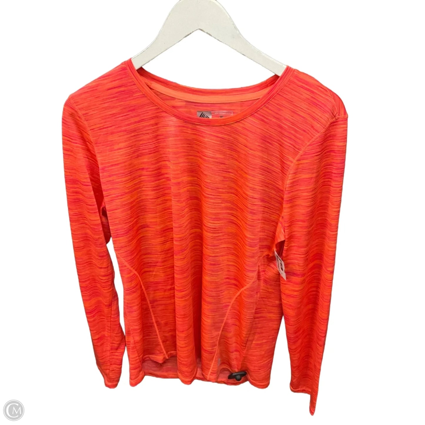 Athletic Top Long Sleeve Crewneck By Rbx In Orange, Size: Xl