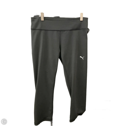 Athletic Leggings Capris By Puma In Black, Size: Xl